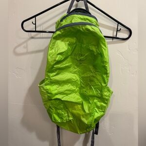 Osprey packable Neon Green Backpack